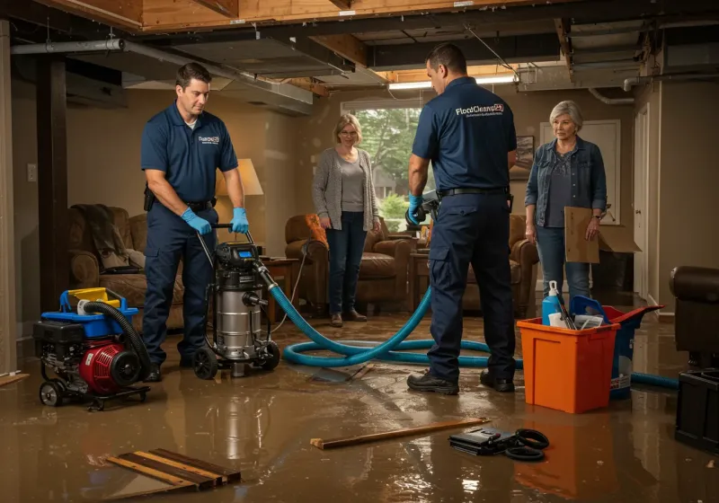 Basement Water Extraction and Removal Techniques process in Alexandria, IN